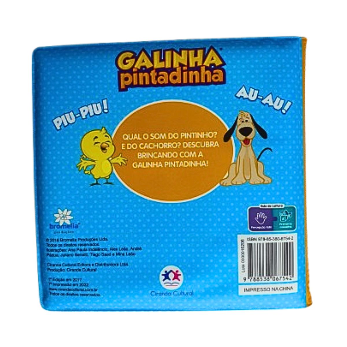 Livro Infantil Galinha Pintadinha O Som Dos Animais - Ciranda Cultural Livro Infantil Galinha Pintadinha O Som Dos Animais - Ciranda Cultural